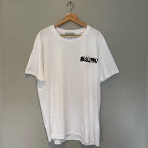 Moschino White Short Sleeve Tee